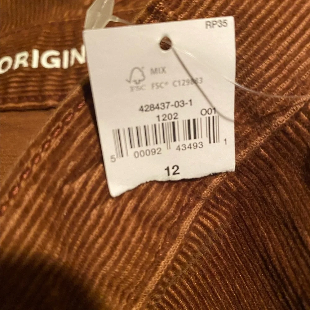 NWT GAP Boys Original Corduroy‎ Pants Casual Warm Winter Casual Classic Preppy